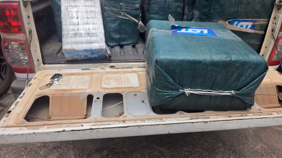 Polícia Federal captura três suspeitos e confisca mais de uma tonelada de cocaína em Chapadinha, MA